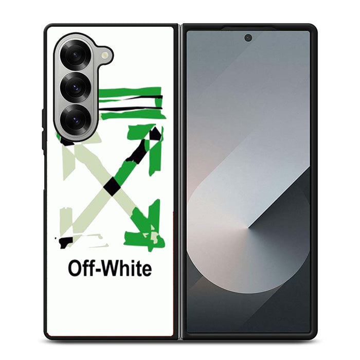 Off White Virgil Logo Samsung Z Fold Case