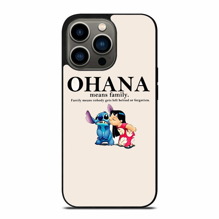 Ohana Lilo Stitch Family iPhone 13 Case