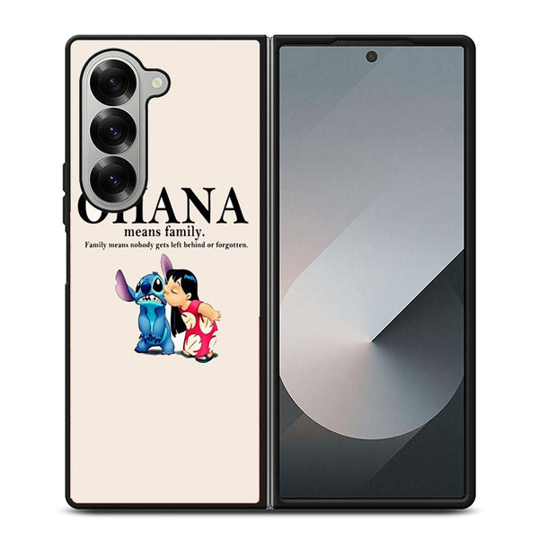 Ohana Lilo Stitch Family Samsung Z Fold Case