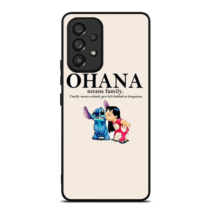 Ohana Lilo Stitch Family Samsung A53 Case