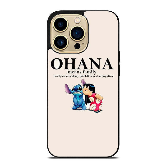 Ohana Lilo Stitch Family iPhone 14 Case