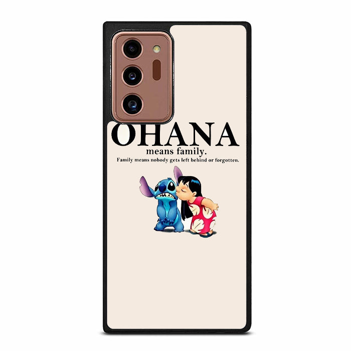 Ohana Lilo Stitch Family Samsung Note 20 Case