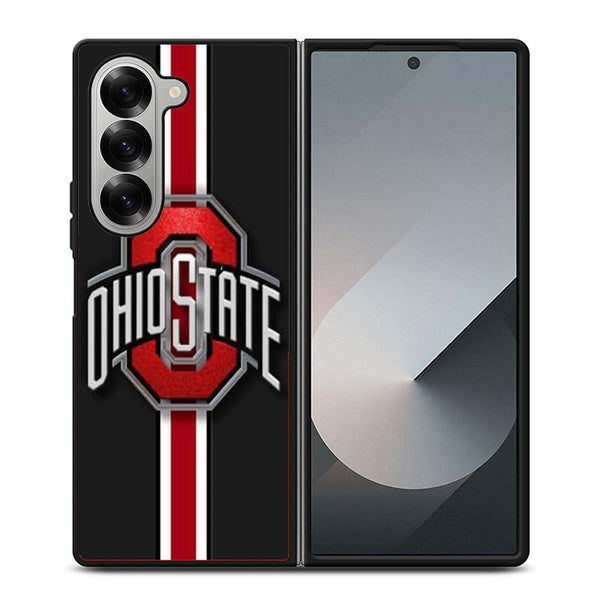 Ohio State Football Stripe Samsung Z Fold Case