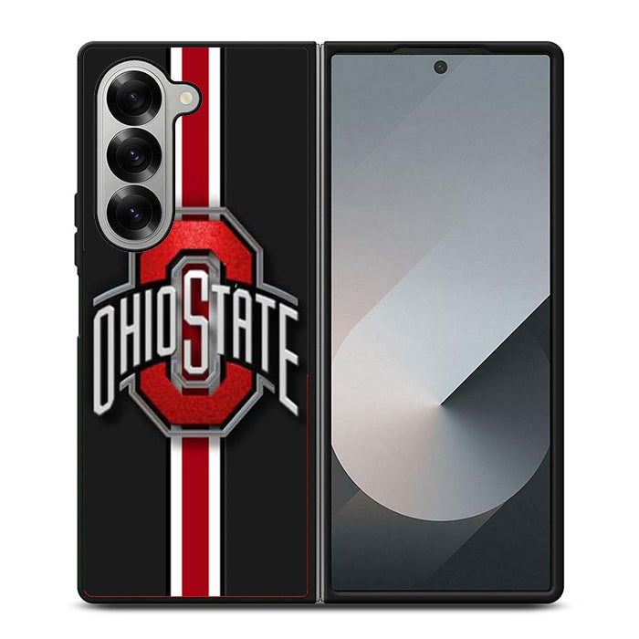 Ohio State Football Stripe Samsung Z Fold 6 Case