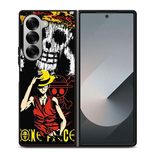 One Piece Luffy Skull Samsung Z Fold Case