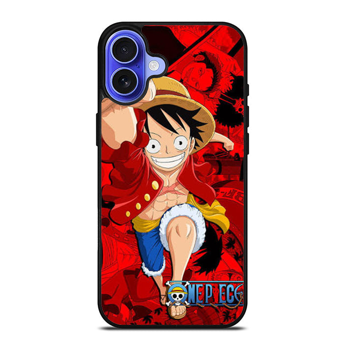 One Piece Luffy Smile iPhone 16 Case