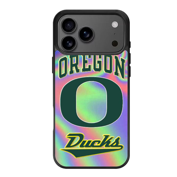 Oregon Ducks Holographic iPhone 17 Case