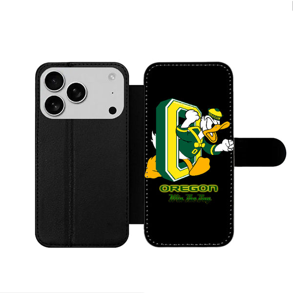Oregon Ducks iPhone 17 Wallet Case