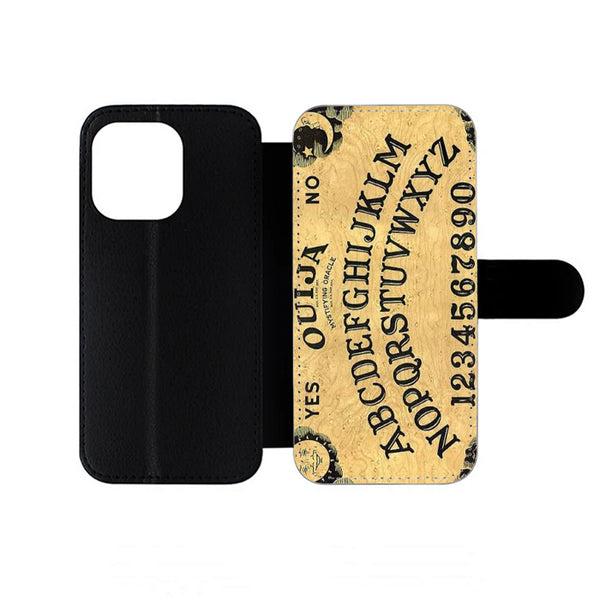 Ouija Board Number Plate iPhone Wallet Case