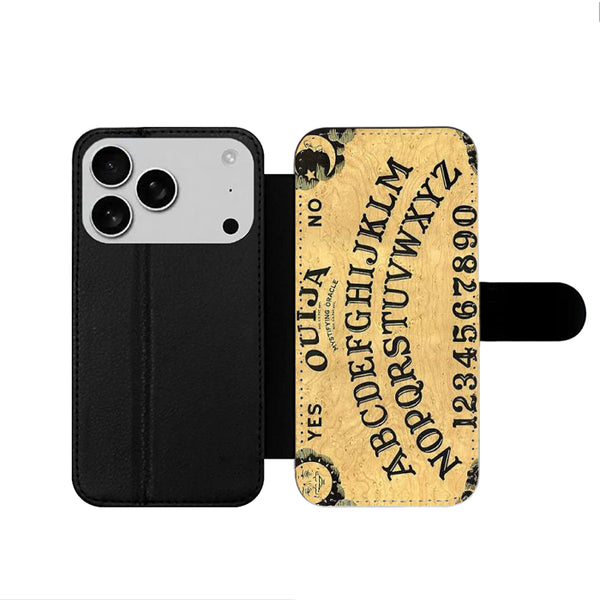 Ouija Board Number Plate iPhone 17 Wallet Case