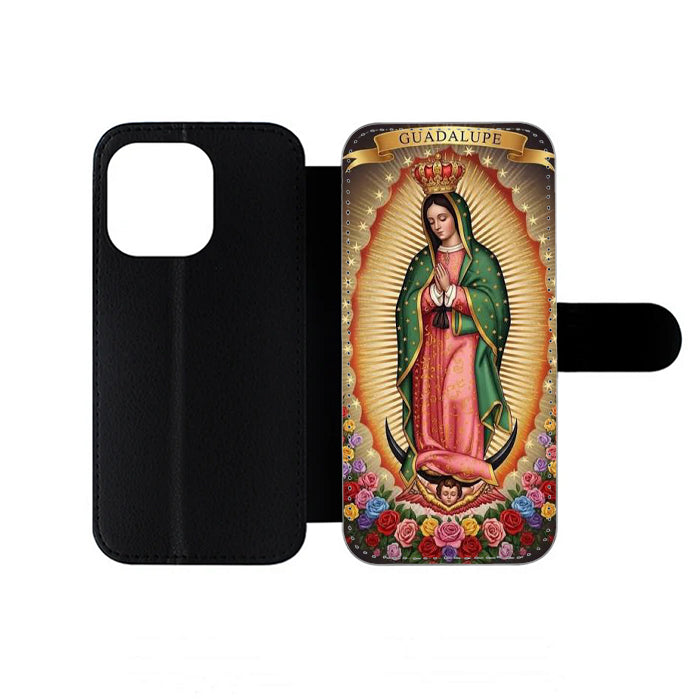 Our Lady Guadalupe iPhone Wallet Case