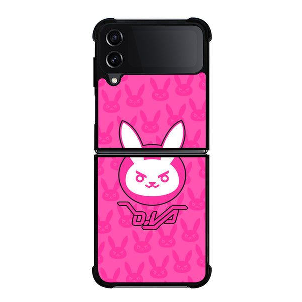 Overwatch Dva Bunny Logo Samsung Z Flip 4 Case