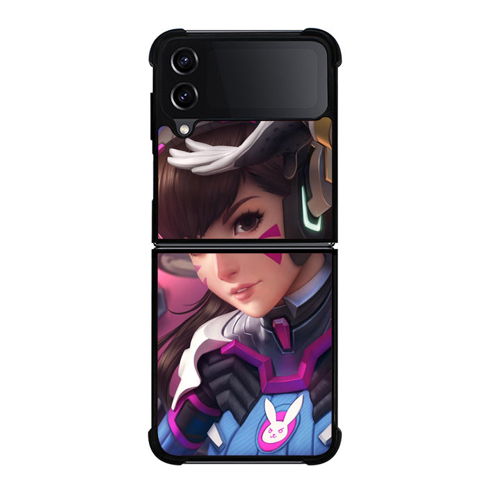 Overwatch Dva Bunny Samsung Z Flip 4 Case