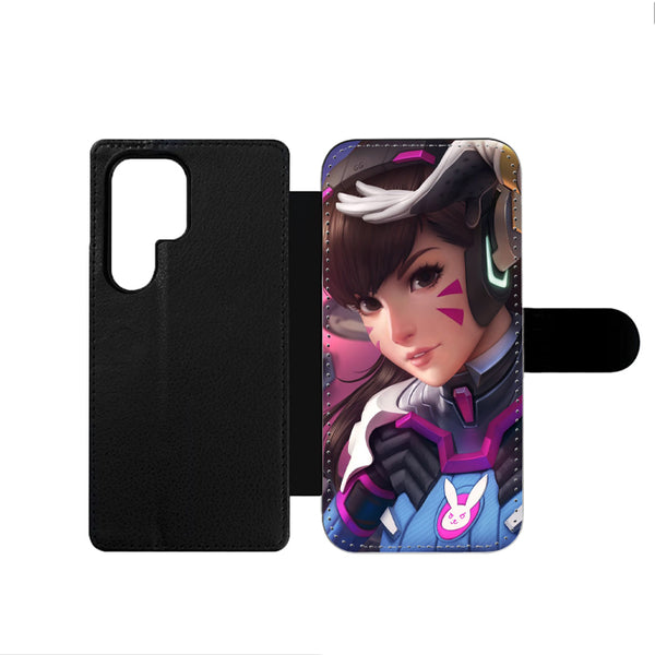 Overwatch Dva Bunny Samsung Wallet Case