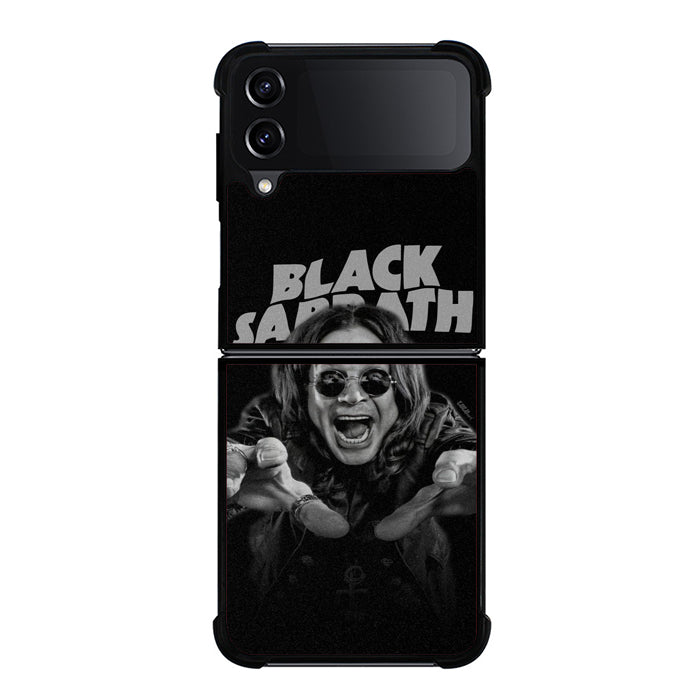 Ozzy Osbourne Black Sabbath Dark Samsung Z Flip 4 Case