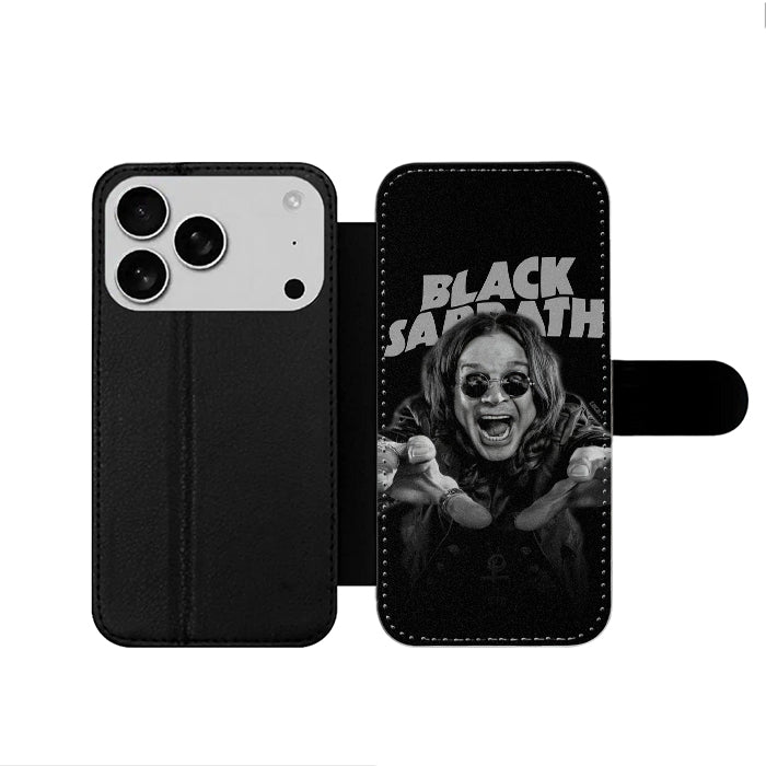 Ozzy Osbourne Black Sabbath Dark iPhone 17 Wallet Case