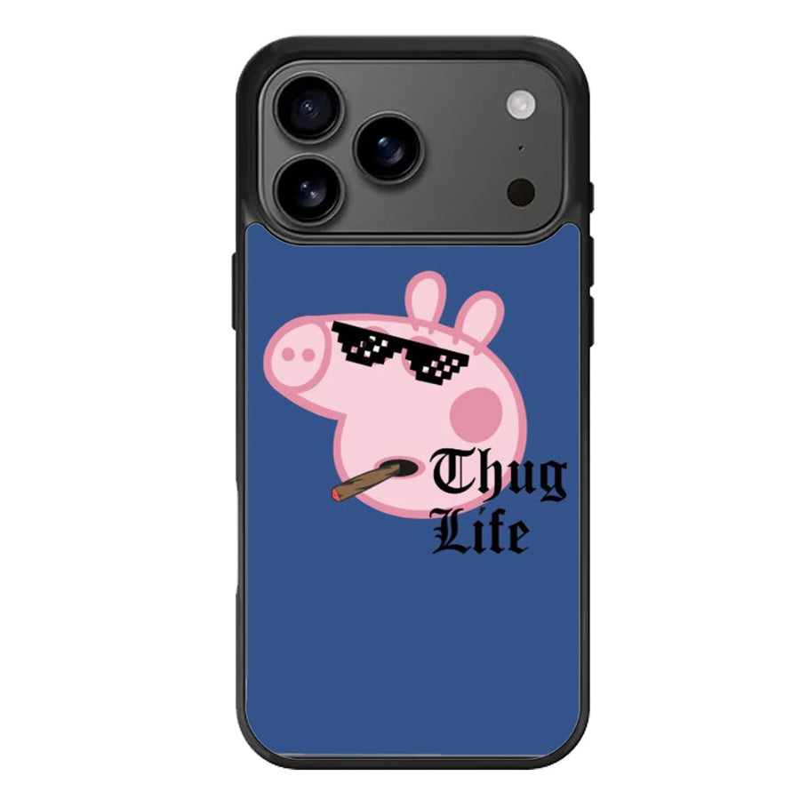 Peppa Pig Thug Life iPhone 17 Case