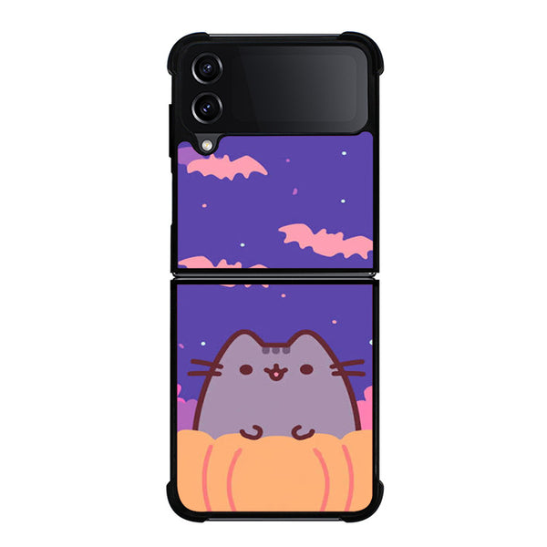 Pusheen Pumpkin Halloween Samsung Z Flip Case