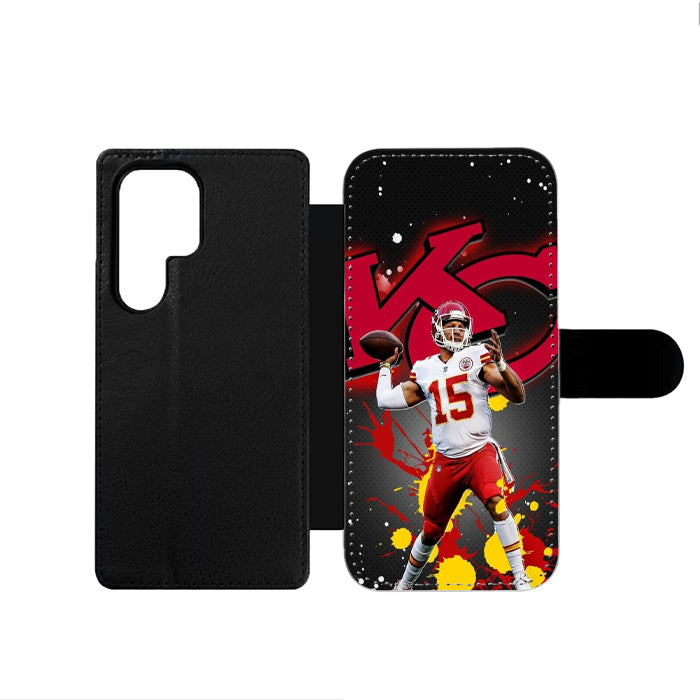 Patrick Mahomes Kansas City Samsung Wallet Case