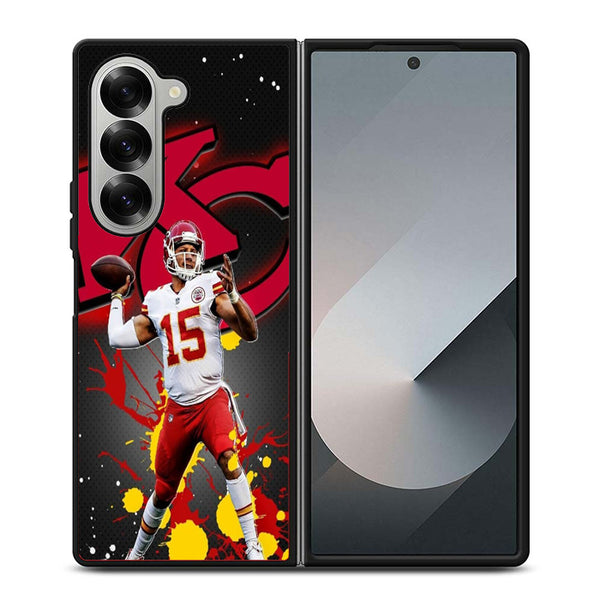 Patrick Mahomes Kansas City Samsung Z Fold Case