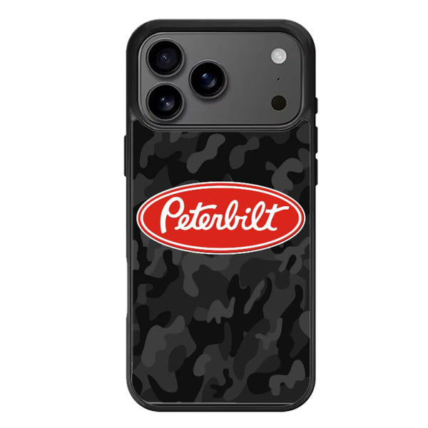 Peterbilt Black Camo iPhone 17 Case