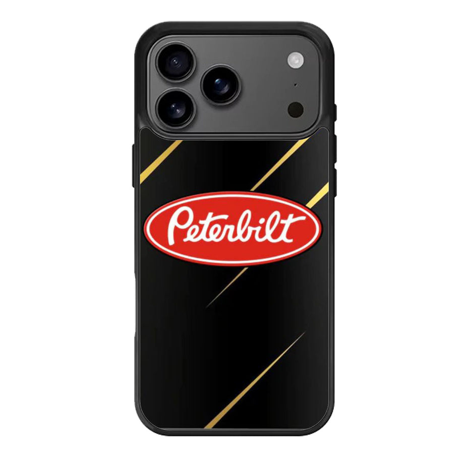 Peterbilt Black Metallic iPhone 17 Case
