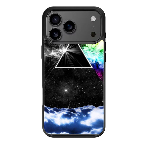 Pink Floyd Dark Side Galaxy iPhone 17 Case