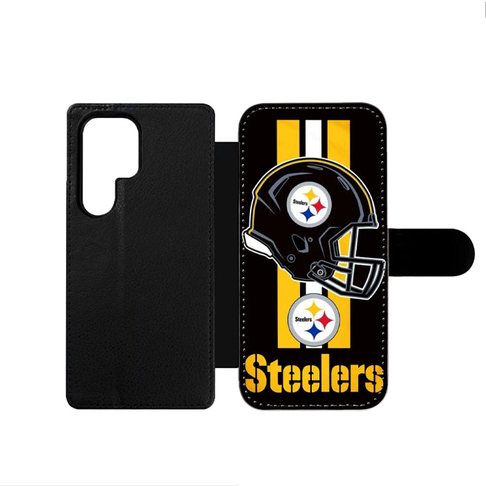 Pittsburgh Steelers Helmet Logo Samsung Wallet Case