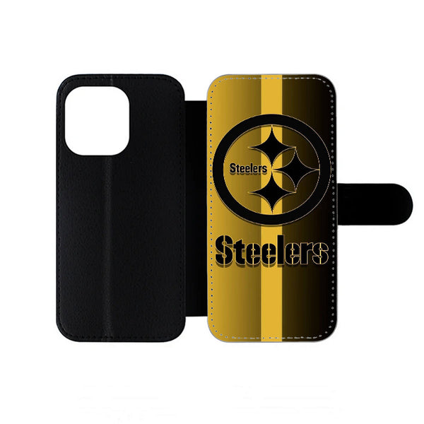 Pittsburgh Steelers Logo iPhone Wallet Case