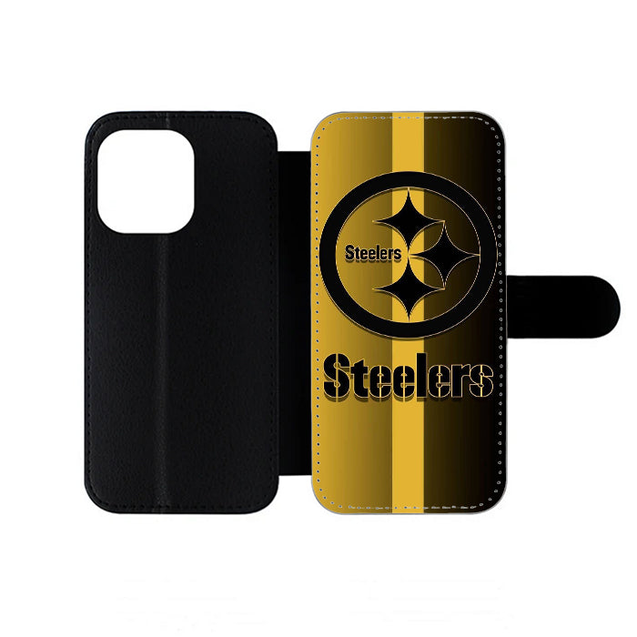 Pittsburgh Steelers Logo iPhone Wallet Case
