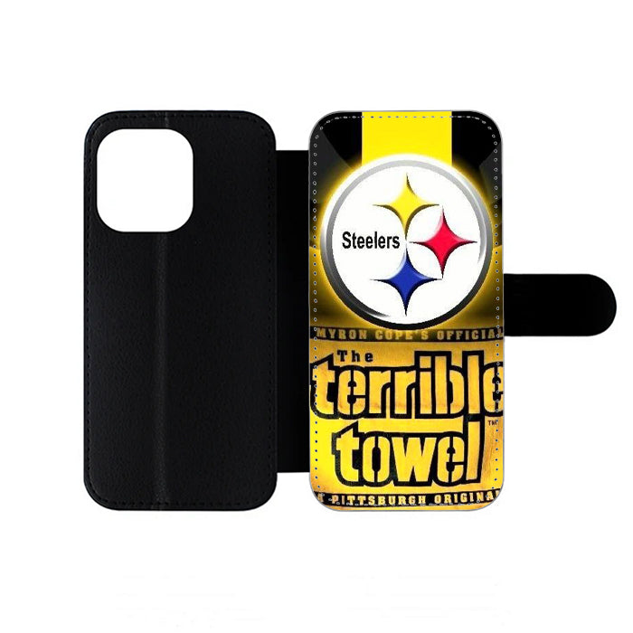 Pittsburgh Steelers Towel iPhone Wallet Case