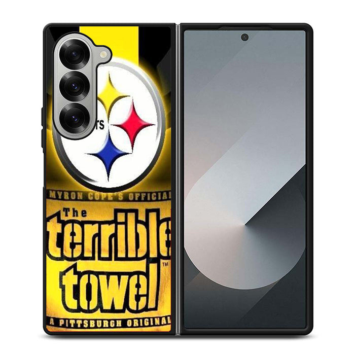 Pittsburgh Steelers Towel Samsung Z Fold 6 Case