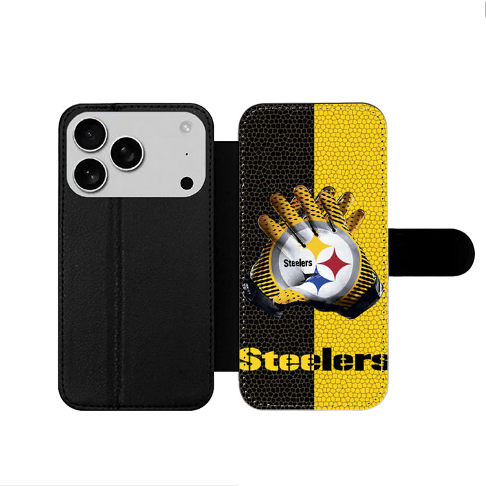 Pittsburgh Steelers iPhone 17 Wallet Case