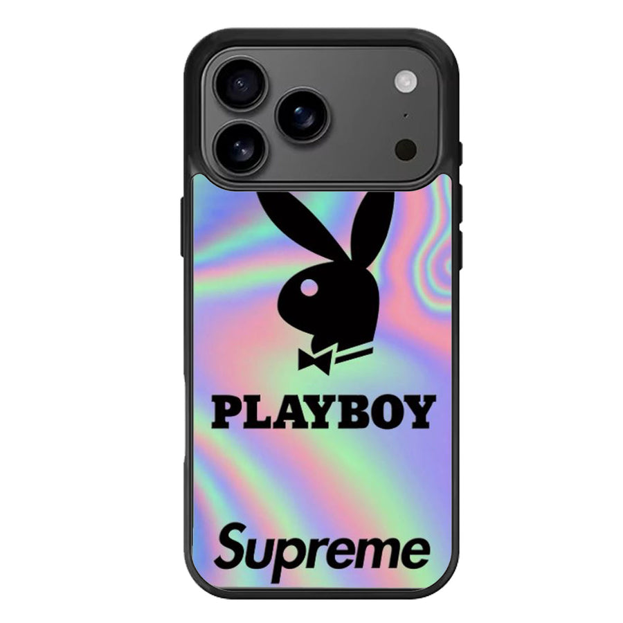 Playboy Bunny Holographic iPhone 17 Case