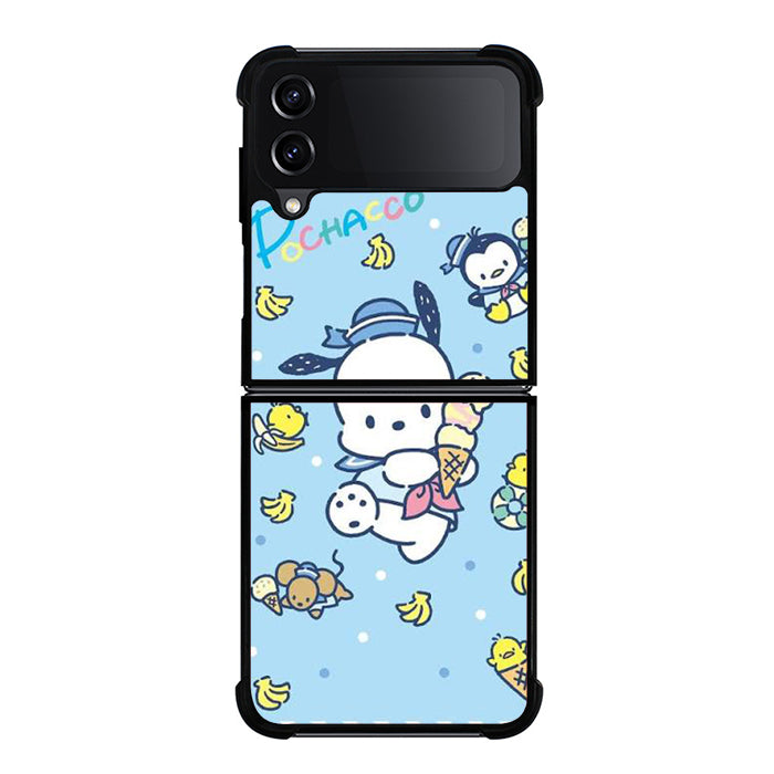 Pochacco Ice Cream Samsung Z Flip 4 Case