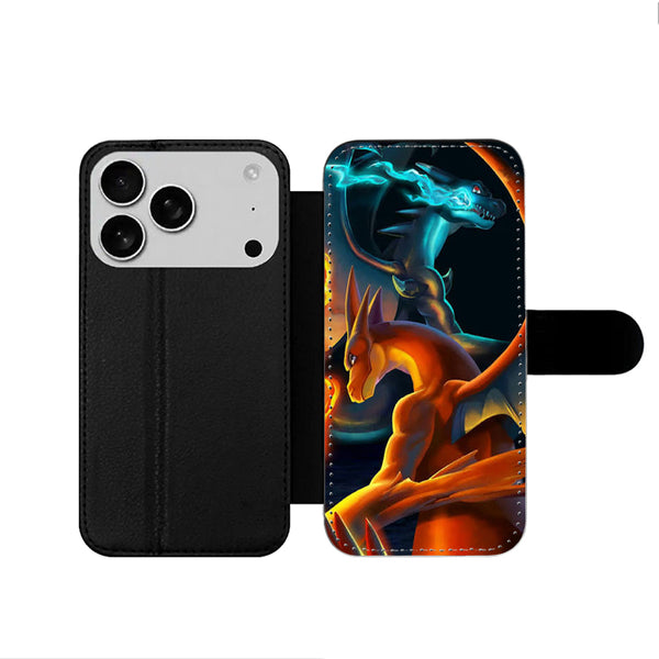 Pokemon Charizard iPhone 17 Wallet Case