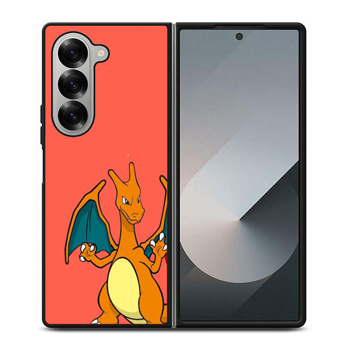 Pokemon Charizard Cute Samsung Z Fold 6 Case
