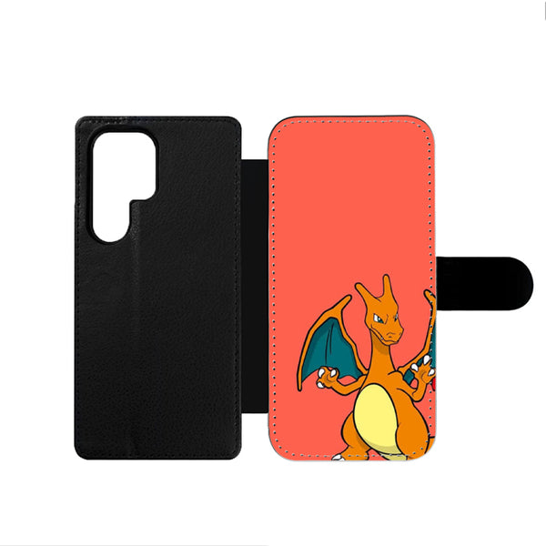 Pokemon Charizard Cute Samsung Wallet Case