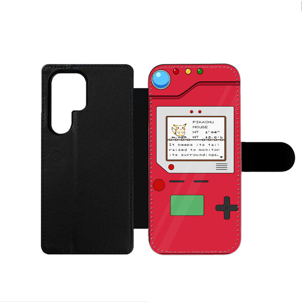 Pokemon Pokedex Pikachu Samsung Wallet Case