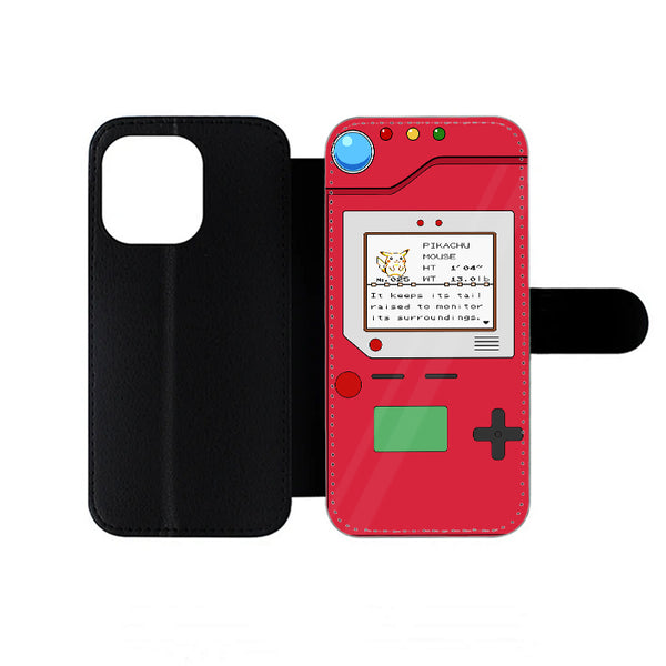 Pokemon Pokedex Pikachu iPhone Wallet Case