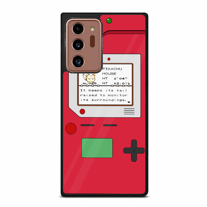 Pokemon Pokedex Pikachu Samsung Note 20 Case