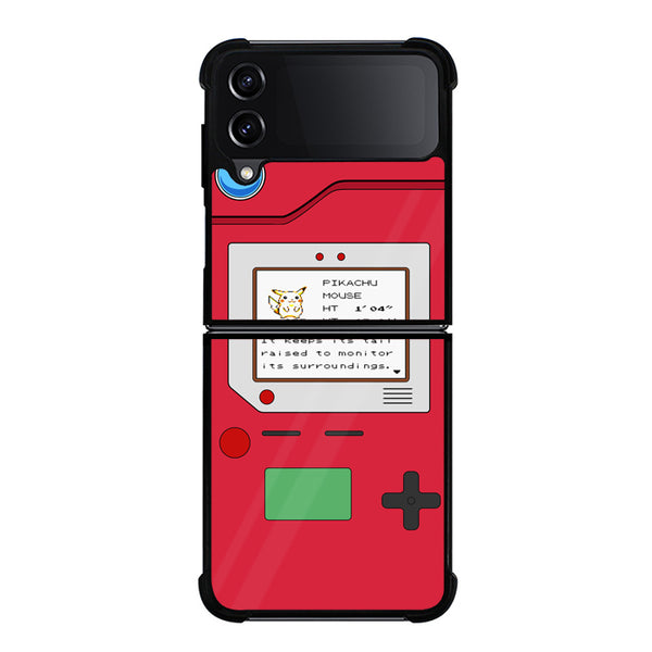 Pokemon Pokedex Pikachu Samsung Z Flip 4 Case