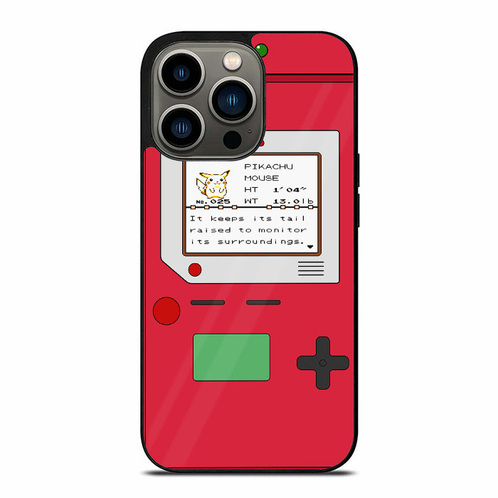Pokemon Pokedex Pikachu iPhone 13 Case