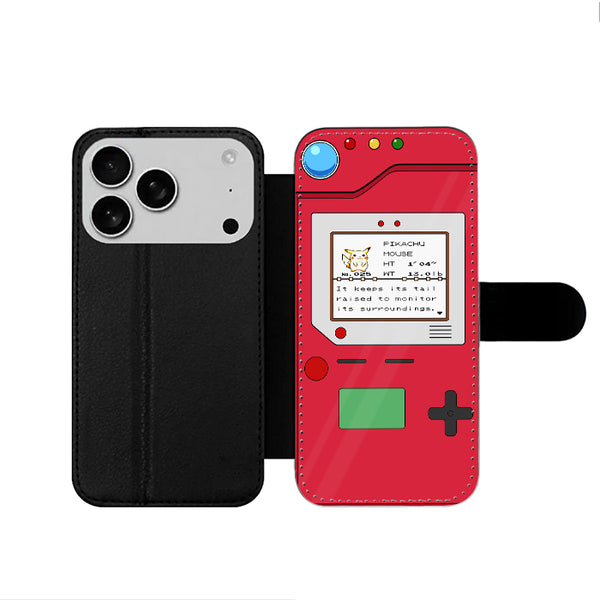 Pokemon Pokedex Pikachu iPhone 17 Wallet Case