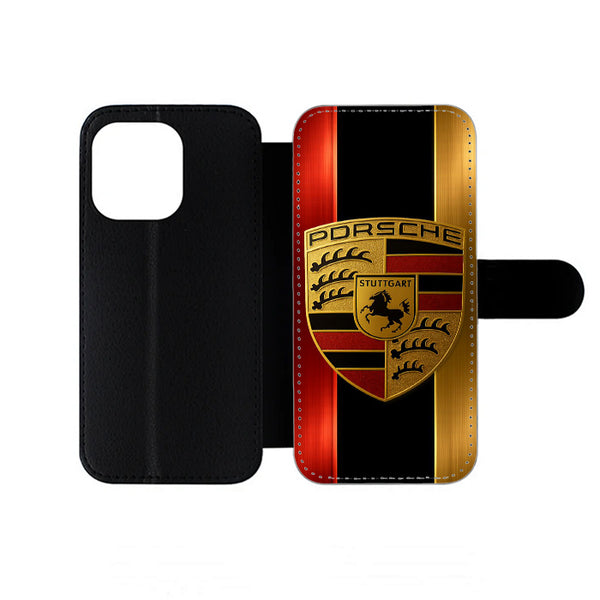 Porsche Logo iPhone Wallet Case