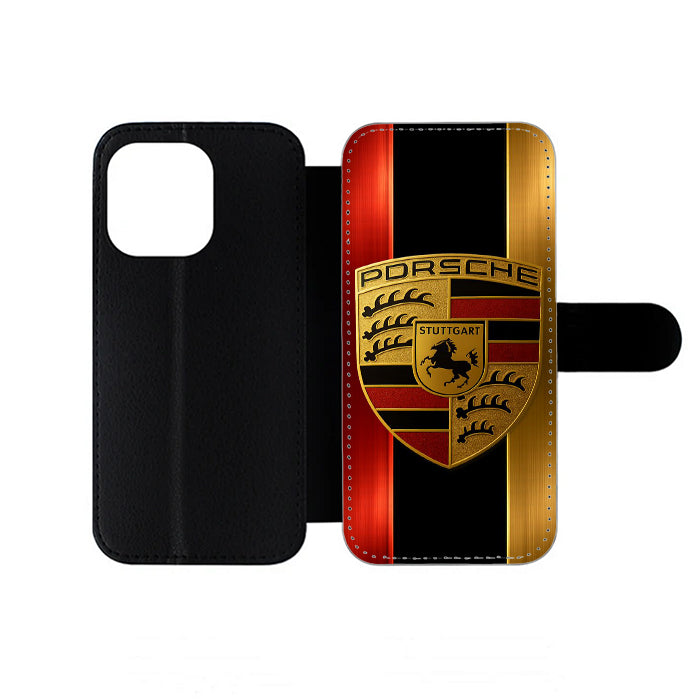 Porsche Logo iPhone Wallet Case