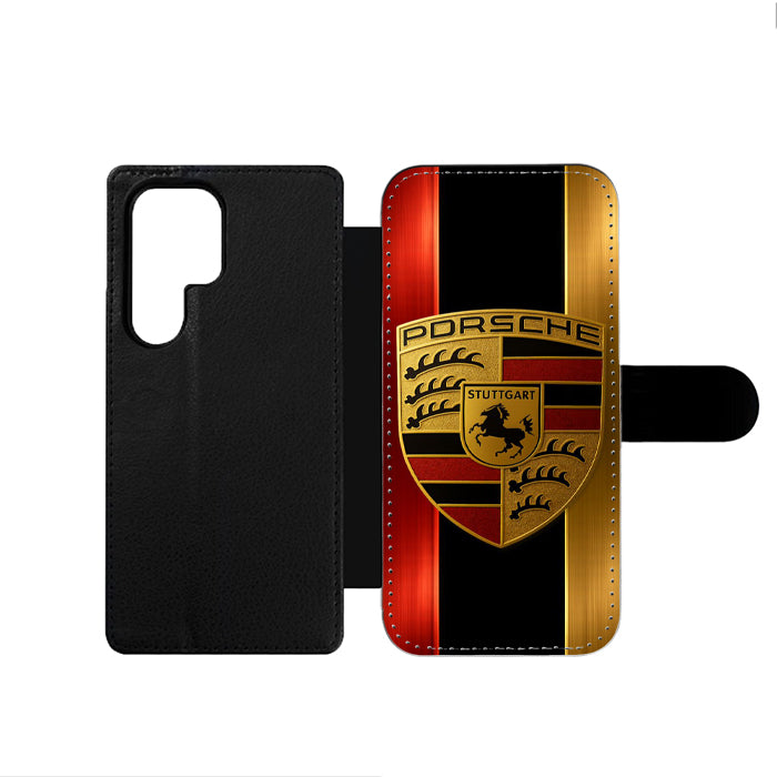 Porsche Logo Samsung Wallet Case
