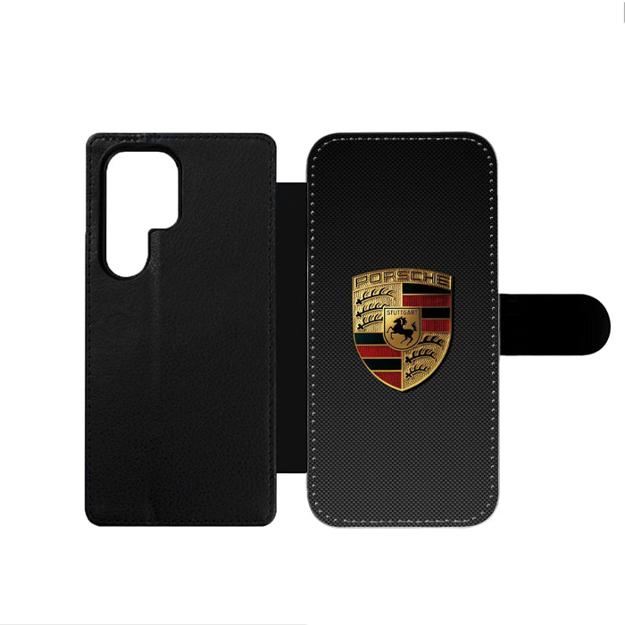 Porsche Stuttgart Logo Samsung Wallet Case