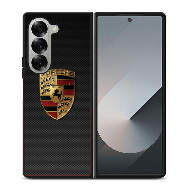 Porsche Stuttgart Logo Samsung Z Fold Case