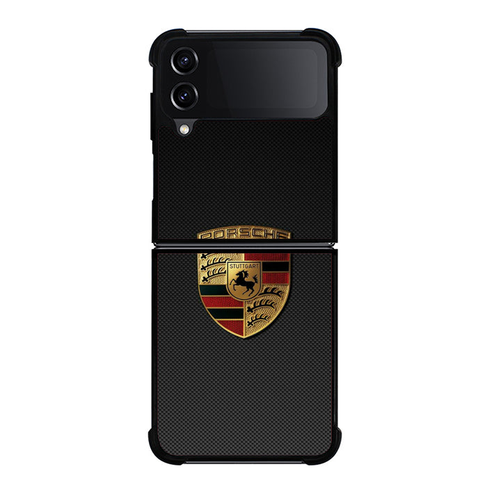 Porsche Stuttgart Logo Samsung Z Flip 4 Case